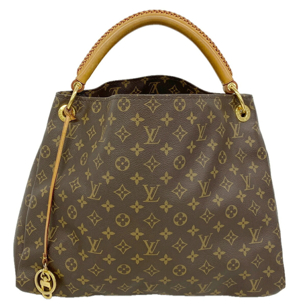 Louis Vuitton Monogram Artsy MM Shoulder Bag M40249 Brown Women's